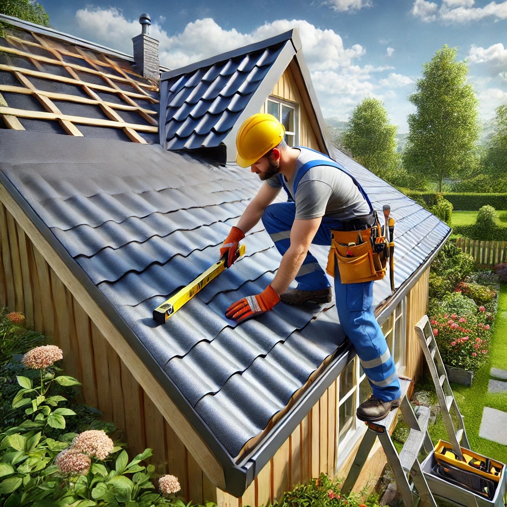 Gartenhaus Dach decken – Schritt-für-Schritt-Anleitung
